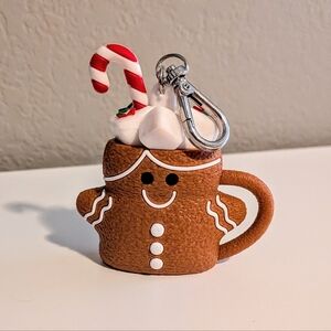 B&BW Gingerbread Mug Keychain with Candy Cane